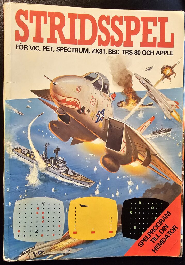 Book: Stridsspel - för VIC, PET, SPECTRUM, ZX81, BBC TRS-80 OCH APPLE
